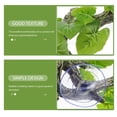 thumbnail image 3 of LABSERRON Apparence Réaliste Terrarium Plante Artificielle Modèle Résine Multi Lot de 1, 3 of 6