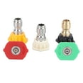 thumbnail image 2 of High Pressure Cleaning Spray Nozzle, Durable Multi Angle 5 Pcs Efficient  Water  Pressure Washer Nozzle Kit  For Pressure Washer, 2 of 7