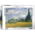 thumbnail image 1 of Puzzle EuroGraphics: campo de trigo con cipreses de Van Gogh, 1 of 3