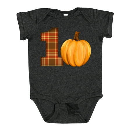 

Inktastic 1 Pumpkin Gift Baby Boy or Baby Girl Bodysuit