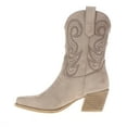 thumbnail image 3 of Roper Womens Miranda Embroidered Round Toe Pull On Cowboy  Ankle Boots, 3 of 5