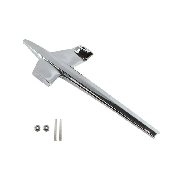 Hood Ornament Emblem Chrome With Fasteners For 1953 1954 Chevrolet Bel Air Fullsize Passenger Car