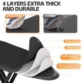 thumbnail image 3 of Ironing Board Full Size  Iron And Set Height Adjustable Foldable Boards Standard Table Stand With Anti-skid Rest 13" X 43" Black, 3 of 9