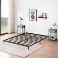 thumbnail image 1 of Gaomon 6 - pulgada low tamaño completo marco de cama - heavy - duty metal mattress foundation platform. sturdy steel slat, no necesita colchón base. easy to assemble y noise - free, 1 of 7