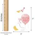 thumbnail image 5 of Big Dot of Happiness One Silly Goose Pink Thank You Cards with Envelopes, Girl 1st Birthday Party Flat Blank Thank You Note Cards - Set of 12, 5 of 6