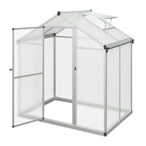 Home-Complete Walk-in Greenhouse - 4ft x 6ft Outdoor Green House