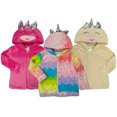 thumbnail image 1 of Paquete 3 Chamarras NiÃ±a Unicornio Foil Talla 8 aÃ±os Kiss Chamarras y Chalecos para NiÃ±as, 1 of 5
