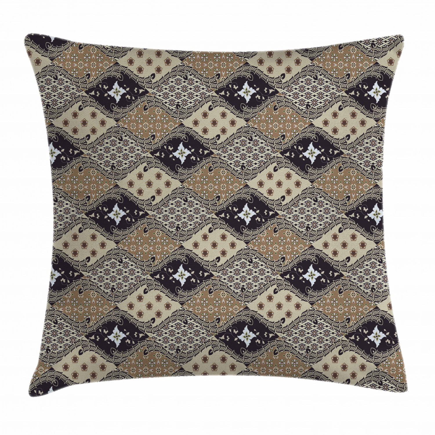 Global Style Décor African Floral Batik Pillow Cover African Pillows Ankara Wax Prints Ansura Boho Pillows