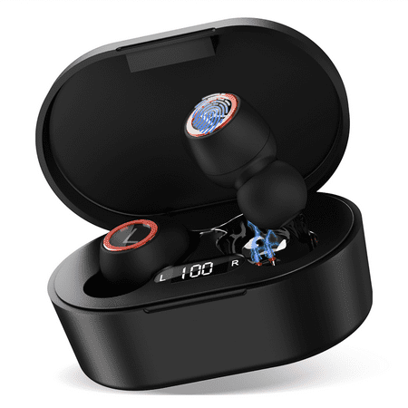 UX923 Wireless Earbuds Bluetooth 5.0 Sport Headphones Premium Sound Quality Charging Case Digital LED Display Earphones Built-in Mic Headset for Huawei G8