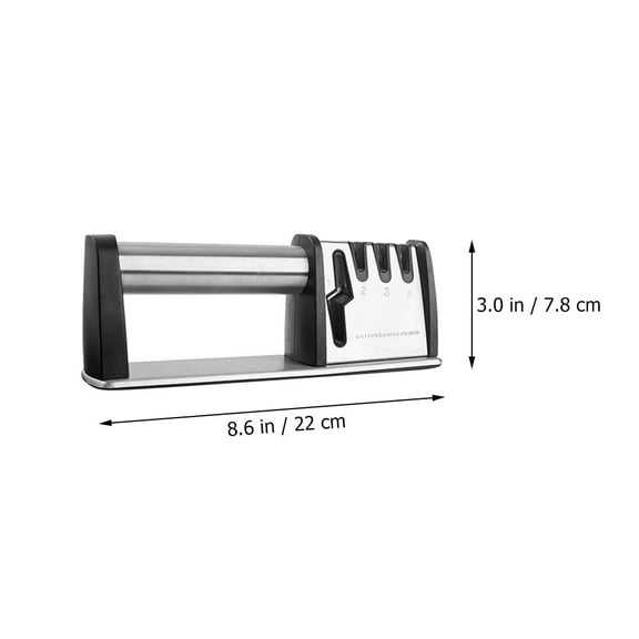 MLINS Desktop Scissor Sharpener Convenient Sharpening Tool Ergonomic Cutlery Sharpener