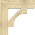thumbnail image 3 of Ekena Millwork 6"W x 26"D x 26"H Westlake Block Rough Sawn Bracket, Douglas Fir, 3 of 25