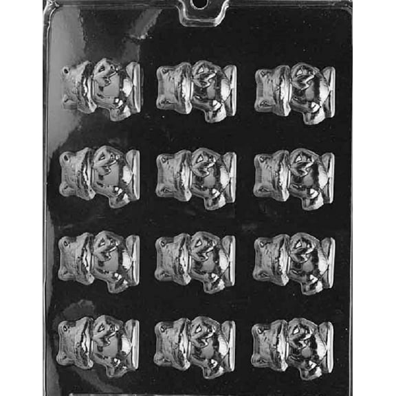 Grandmama's Goodies A034 Bite Size Kitten Cat Chocolate Candy Soap Mold with Exclusive Molding Instructions