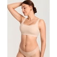 thumbnail image 4 of Hands Free Pumping Bra for Breastfeeding Wireless Sports Pumping and Nursing bra in One with Wide Velcro Straps, 4 of 5