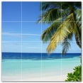 thumbnail image 1 of Picture-Tiles.com: Beach Ceramic Tile Wall Mural WAL500077-44XL. 48"W x 48"H using (16) 12" x 12" Ceramic Tiles-Satin Finish, 1 of 3
