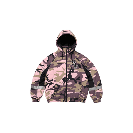 SUPREME UNISEX Chicago White Sox™ Stadium Jacket FW25 – Pink Camo SU26966 SU26966 from Stadium Goods SUPREME UNISEX Chicago White Sox™ Stadium Jacket FW25 – Pink Camo SU26966 SU26966 from Stadium Goods
