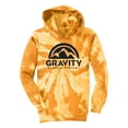 thumbnail image 1 of GOC Mountain Water-Based Mens Tie-Dye Pullover Hoodie - Gold - Small, 1 of 1