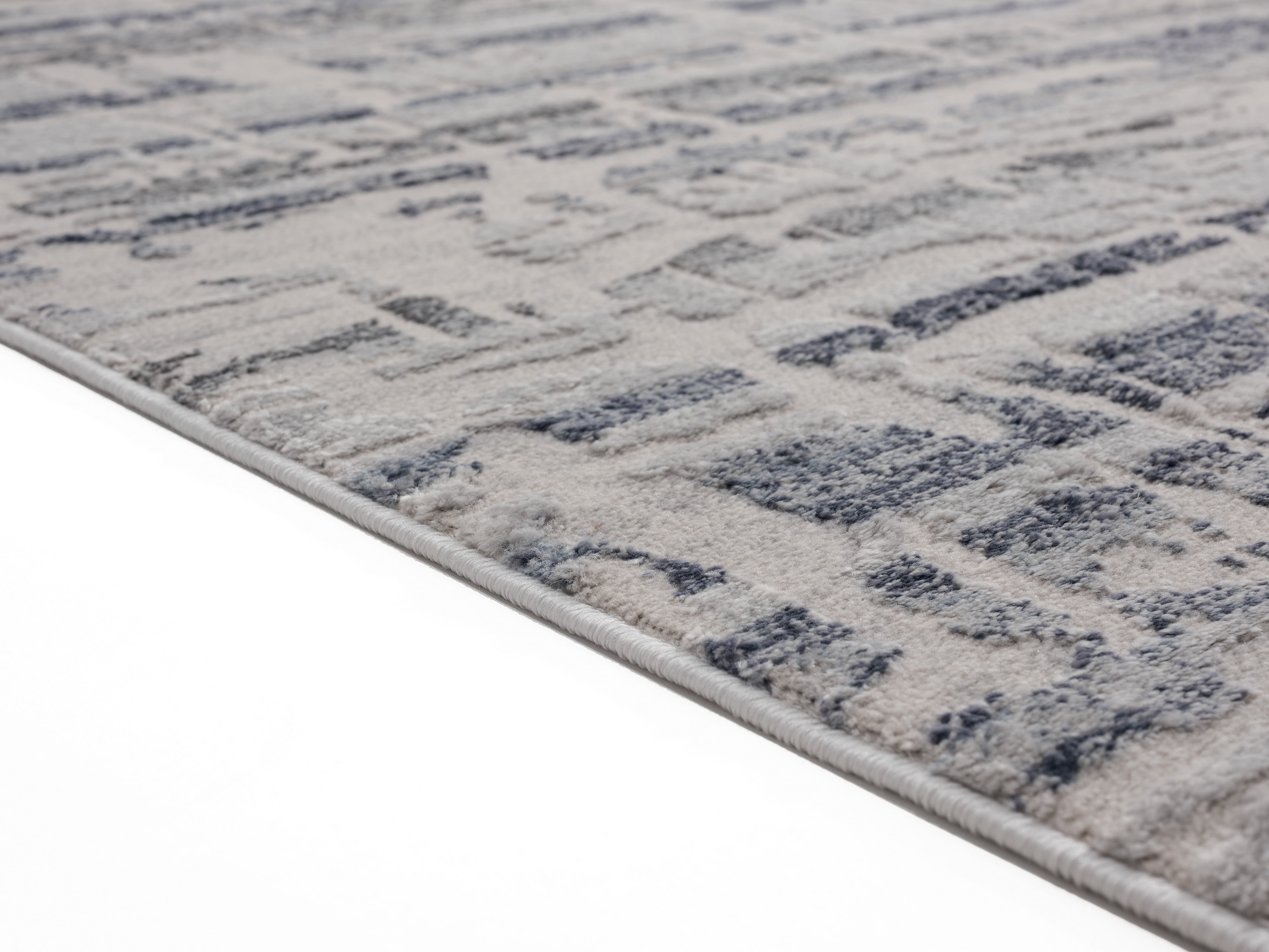 United Weavers Rasbora Sierra Contemporary Abstract Area Rug, Blue, 5'3" x 7'2"
