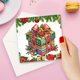 thumbnail image 5 of Tarjeta Daily Wish Pintura Diamantes Imitación Diy 6 PCS Navidad Snowman Y Santa Claus Feliz Regalos para Adultos Amigos Familia, 5 of 9