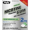 236RGRX RUGBY NICOTINE GUM 2MG COAT MINT NICOTINE POLACRILEX-2 MG White 100 CT UPC 305363112019 (PACK of 2)