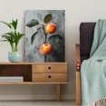 thumbnail image 5 of Qisvanset Framed Canvas Wall Art 12x16 Inch Peach Branch Fruit Farmhouse Kitchen Wall Decor, 5 of 5