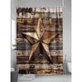 thumbnail image 5 of Shower Curtain Shower Curtains for Bathroom, Waterproof Polyester Shower Curtain Set with Hooks, Extra Long 72" x 84", 5 of 6