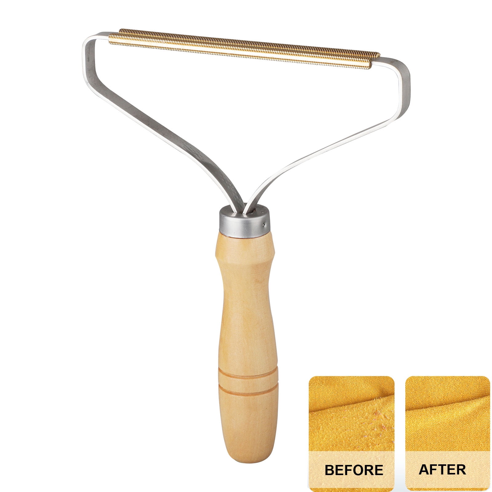 Portable Lint Manual Removal clothes coat shaver fabric brush razor carpet tool 
