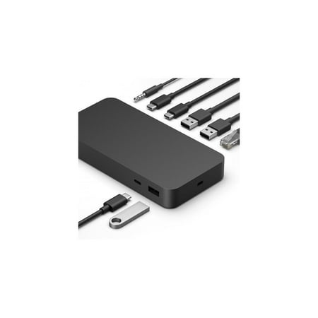 Microsoft - Surface Thunderbolt 4 Dock - Black