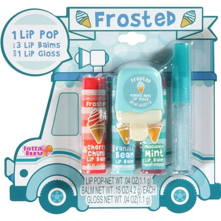 Ice Cream Truck 3pcs Lip Balm +1pc Lip G