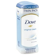 Dove Original Clean 24-Hour Invisible Solid Antiperspirant & Deodorant Stick - 5.2oz