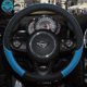 thumbnail image 1 of 100% Dermay Brand Leather Car Steering Wheel Cover For Mini Cooper R56 Clubman Countryman Clubvan Coupe Auto Accessories, 1 of 5