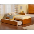 thumbnail image 3 of Concord Twin Extra Long Bed with Footboard and Twin Extra Long Trundle in Caramel, 3 of 7