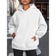thumbnail image 4 of Sudaderas con Capucha Extragrandes para Mujer, Sudaderas de Forro , Suéteres de Moda para Otoño e Invierno XL, 4 of 9