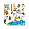 thumbnail image 1 of 20 Pack Party Favors for Kids - 664 PCS Animals Building Blocks Sets for Goodie Bags Stocking Stuffers Classroom Prizes Building Set, Christmas Birthd, 1 of 5
