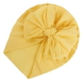 thumbnail image 3 of Txlixc Gorra de capucha para bebés, bufanda de arco retro para niños pequeños, gorra elástica para niñas y niños recién nacidos Txlixc moda, 3 of 7