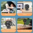 thumbnail image 3 of 2025 Baby Stroller Fan 360 Degree Rotation Octopus USB Rechargeable Fan Desk Cooling Fan for Camping, Desktop & Travel, 3 of 5