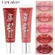 thumbnail image 3 of Brillo de labios HANDAIYAN en tonos dulces, efecto espejo hidratante y brillante, ideal para un look fresco y juvenil, tono 04# Rosa., 3 of 6