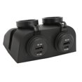 thumbnail image 1 of Acouto Cargador de Coche Puerto Dual PD 18W QC 30 Panel Impermeable Enchufe Adaptador de Toma de Corriente para Motocicletas Rvs Yachts 10-30V ANGGREK Otros, 1 of 8