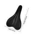 thumbnail image 2 of OUNONA Cojín Para Asiento Trasero De Negro Compatible Con Bicicletas De Y Carretera, 2 of 8
