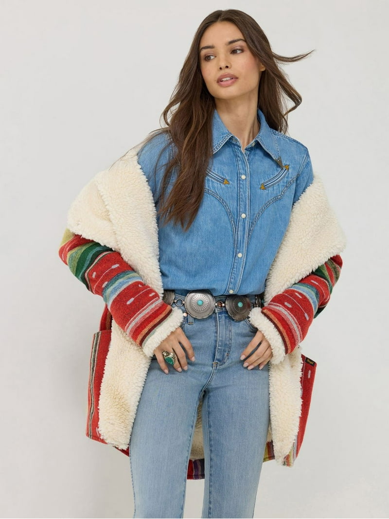 Wrangler X Lainey Wilson Sunburst Aztec - Ladies Jacket