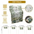 thumbnail image 6 of Table Runner Dresser Scarves 60 Inch Long,Farm Pumpkin Daisy Floral Eucalyptus Leaf Linen Dining Table Runners, 6 of 9