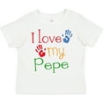 thumbnail image 3 of Inktastic Pepe Grandkids Handprints Boys or Girls Toddler T-Shirt, 3 of 5