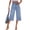 Light Blue, variant on Jean Capri Gaucho Pants Paperbag Pant Work Pants Women Baggy Jeans Y2k Baggy Jeans Comfy Pants Women Summer Pants for Women Pull on Pants Jeans for Women Tapered Pants Black L