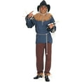 thumbnail image 3 of The Wizard Of Oz Movie Scarecrow Top Pants Hat Adult Mens Halloween Costume Std, 3 of 3