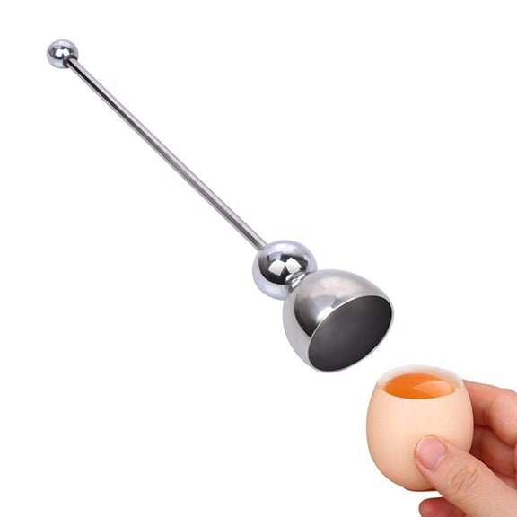 Stainless Steel Egg Topper Cracker, Professional Eggshell Opener Tool for Soft Boiled Eggs, Homemade Glutinous Rice Eggs, Kitchen Gadget for Precise Egg Shell Cutting