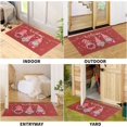thumbnail image 2 of Valentine''s Day Doormat Red Truck Welcome Door Mats Rose Flower Decorative Mat Indoor Outdoor Non Slip Floor Mats 30x17 Inch, 2 of 6