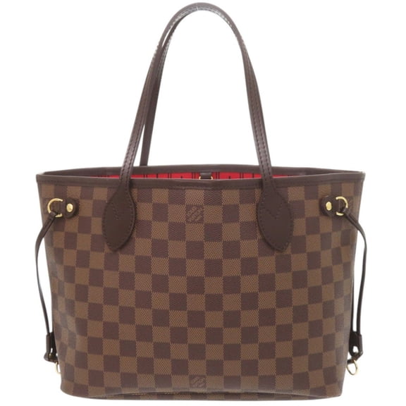 Pre-Owned Louis Vuitton Neverfull PM Damier Cerise Tote Bag N51109 LV...