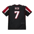 thumbnail image 3 of Men's Mitchell & Ness Michael Vick Black Atlanta Falcons 2004 Authentic Throwback Retired Player Jersey, 3 of 7