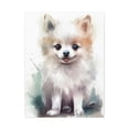 thumbnail image 2 of Watercolor Pomeranian Painting 15 - Nursery Collection - Bedtime Stories, 2 of 7