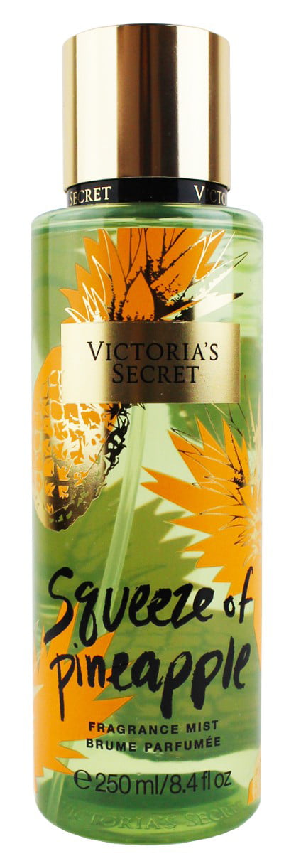 Victoria's Secret Juiced Fragrance Mist Squeeze Of Pineapple 8.4