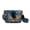 Black Cat Daisy, variant on Black Cat Daisy Print Shoulder Bag for Women PU Leather Crossbody Purse Waterproof Satchel with Adjustable Wide Strap for Working Dating
